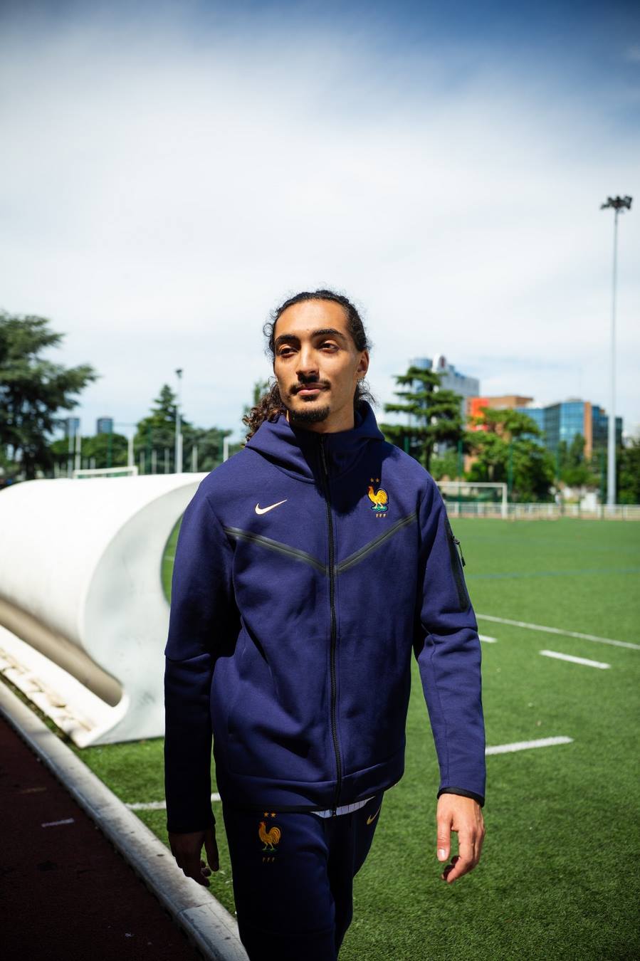 French Team Tech Fleece Jacket - Blue/Gold