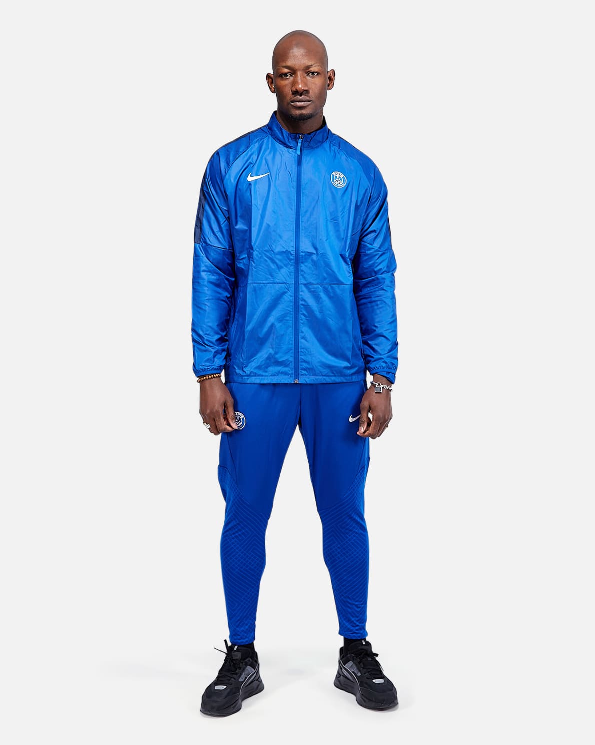 PSG Repel Academy Windbreaker Jacket - Blue