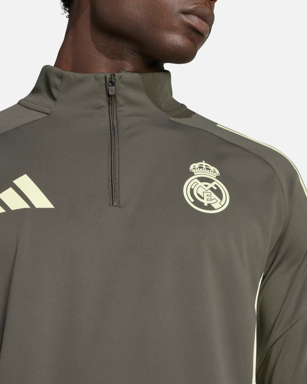 Real Madrid 2025/2026 Training Top - Khaki