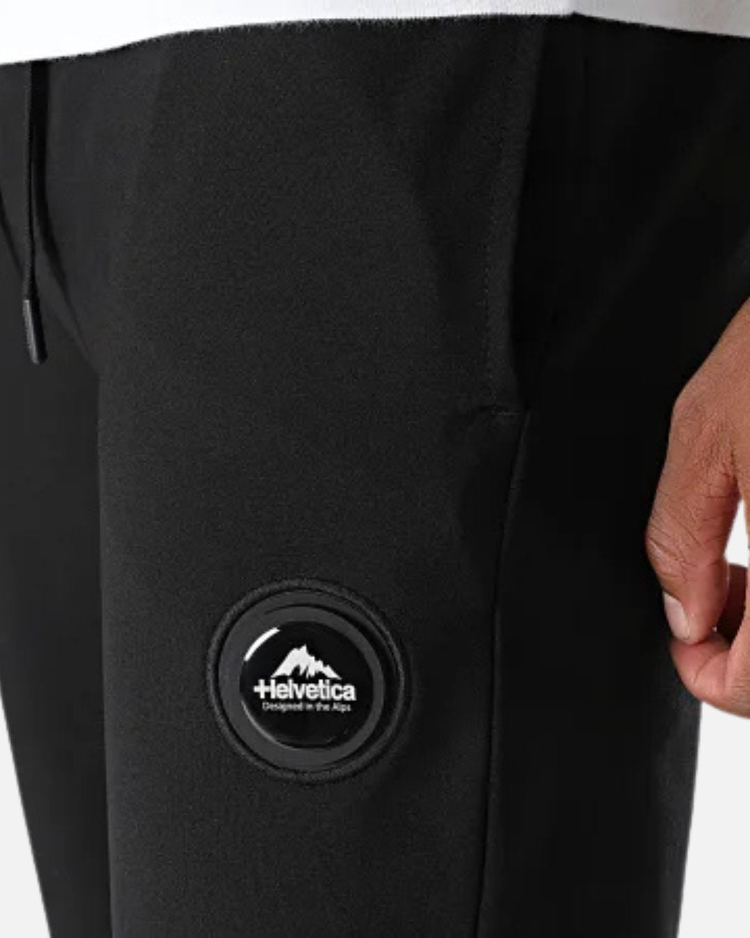 Helvetica Isère Tracksuit Bottoms - Black