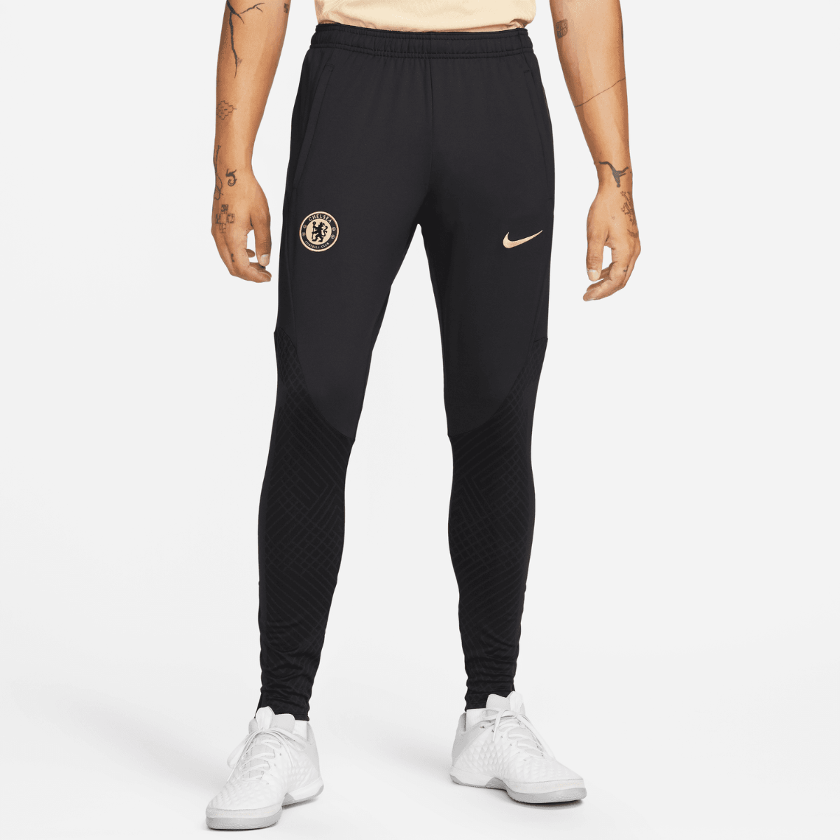 Chelsea Training Pants - Black/Gold