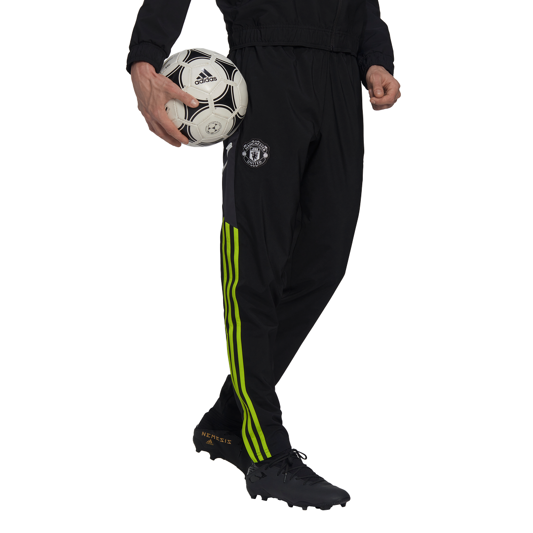 Manchester United Tracksuit Bottoms - Black/Yellow