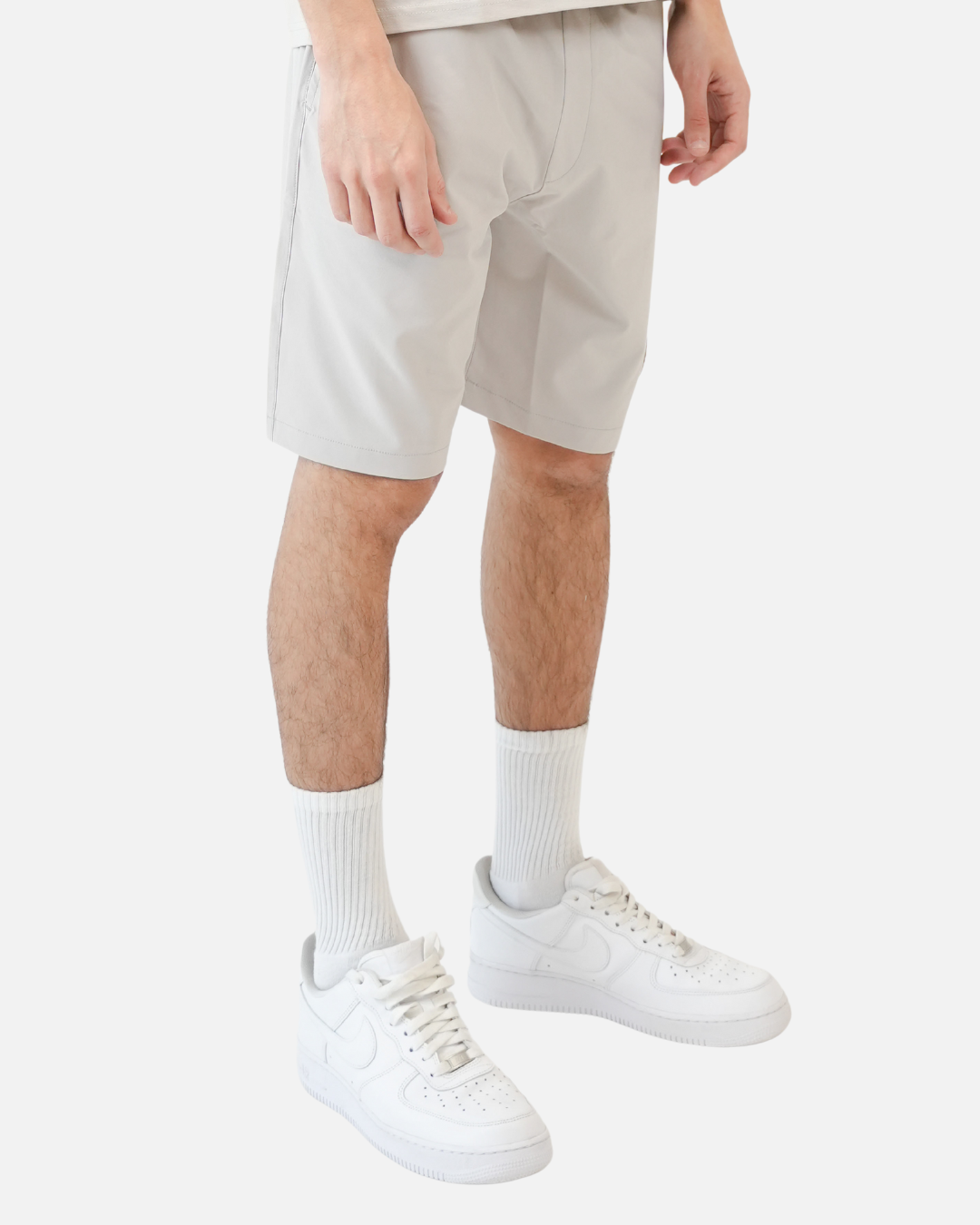 Short Helvetica Capri - Grey