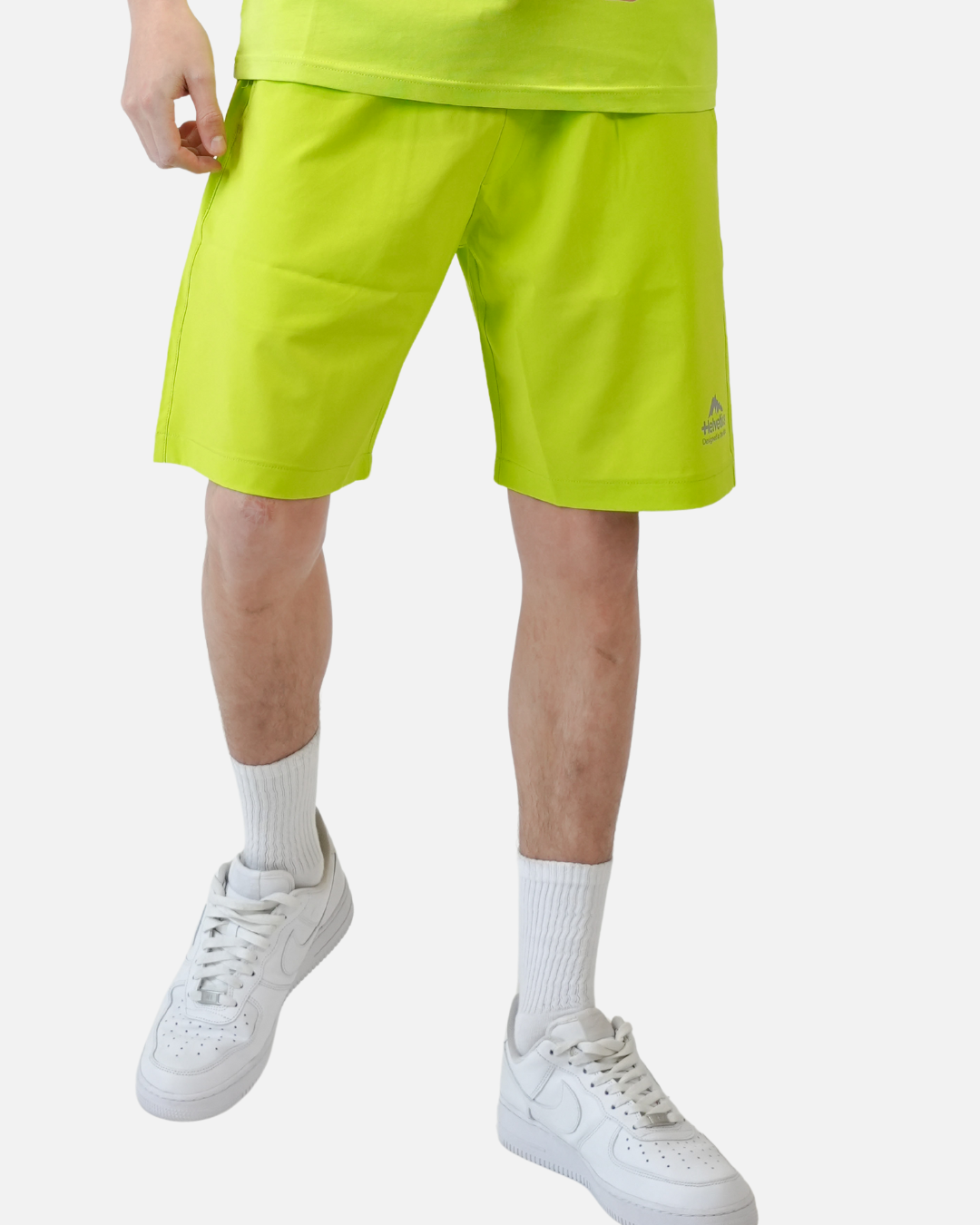 Helvetica Yucatan Shorts - Green
