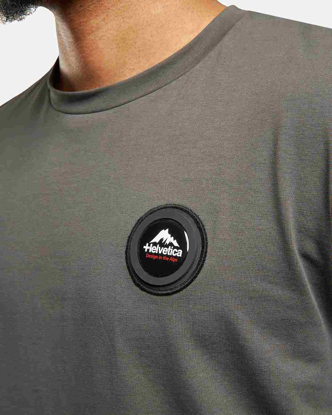 Helvetica Ajaccio T-shirt - Gray