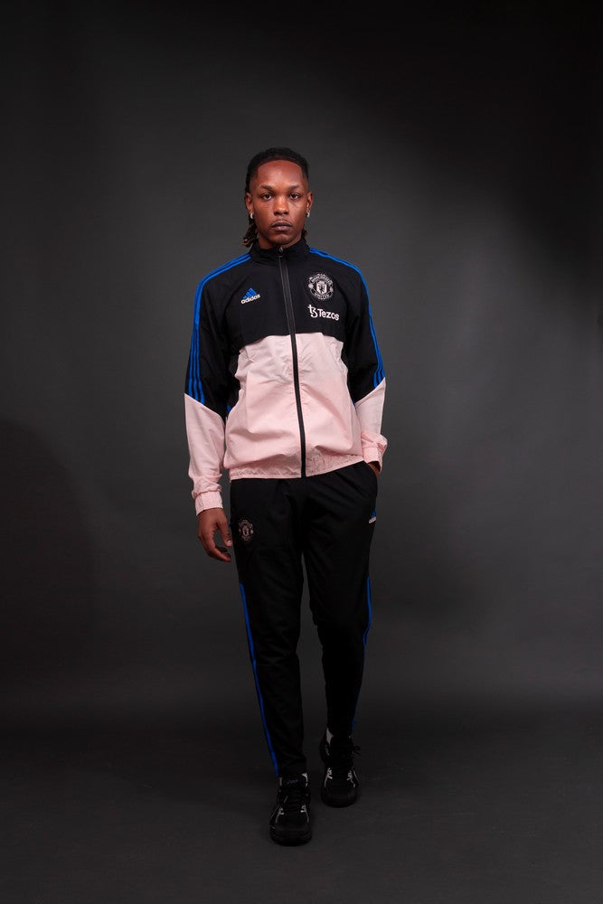 Manchester United presentation jacket - Black/Blue/Beige