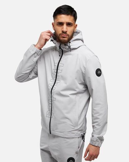 Helvetica Bahia Jacket - Light Gray