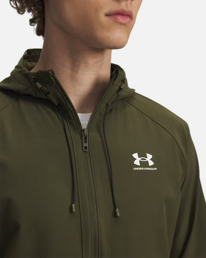 Veste Under Armour Running Stretch Woven - Kaki