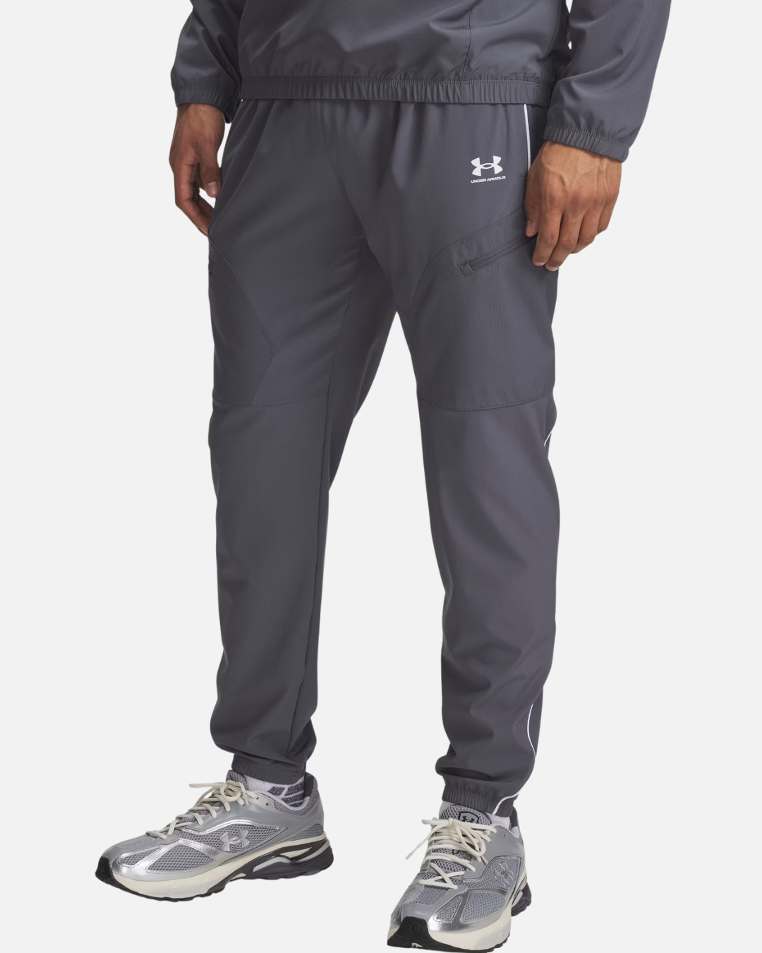 Pantalon Under Armour Challenger Warmup - Gris