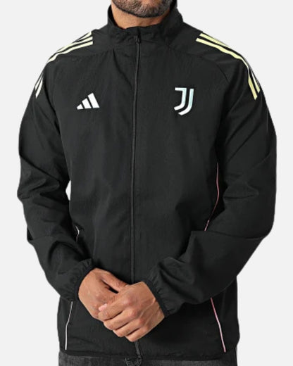 Veste de survêtement Juventus Turin 2025/2026 - Noir
