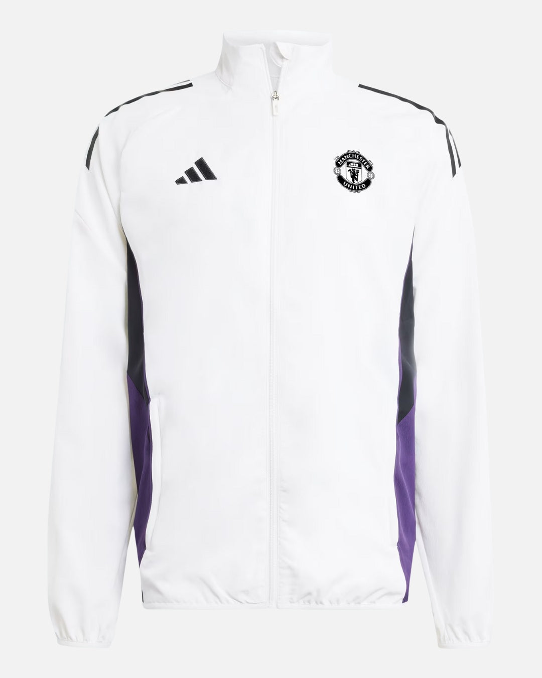 Veste de Survêtement Manchester United 2025/2026 - Blanc/Violet