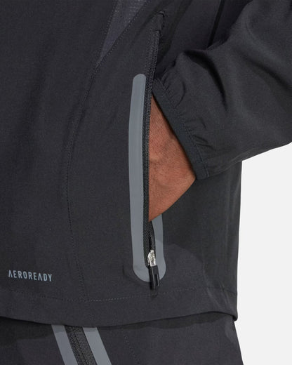 Veste de survêtement Real Madrid 2025/2026 - Noir/Vert