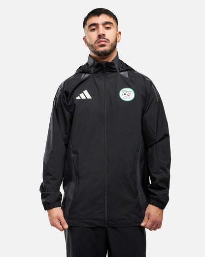 Algeria 2025 Windbreaker Jacket - Black/Grey