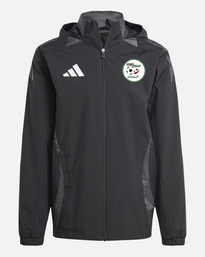 Algeria 2025 Windbreaker Jacket - Black/Grey