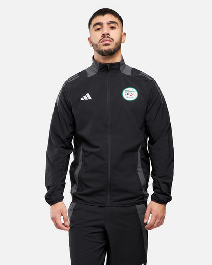 Algeria 2025 Tracksuit Jacket - Black/Grey