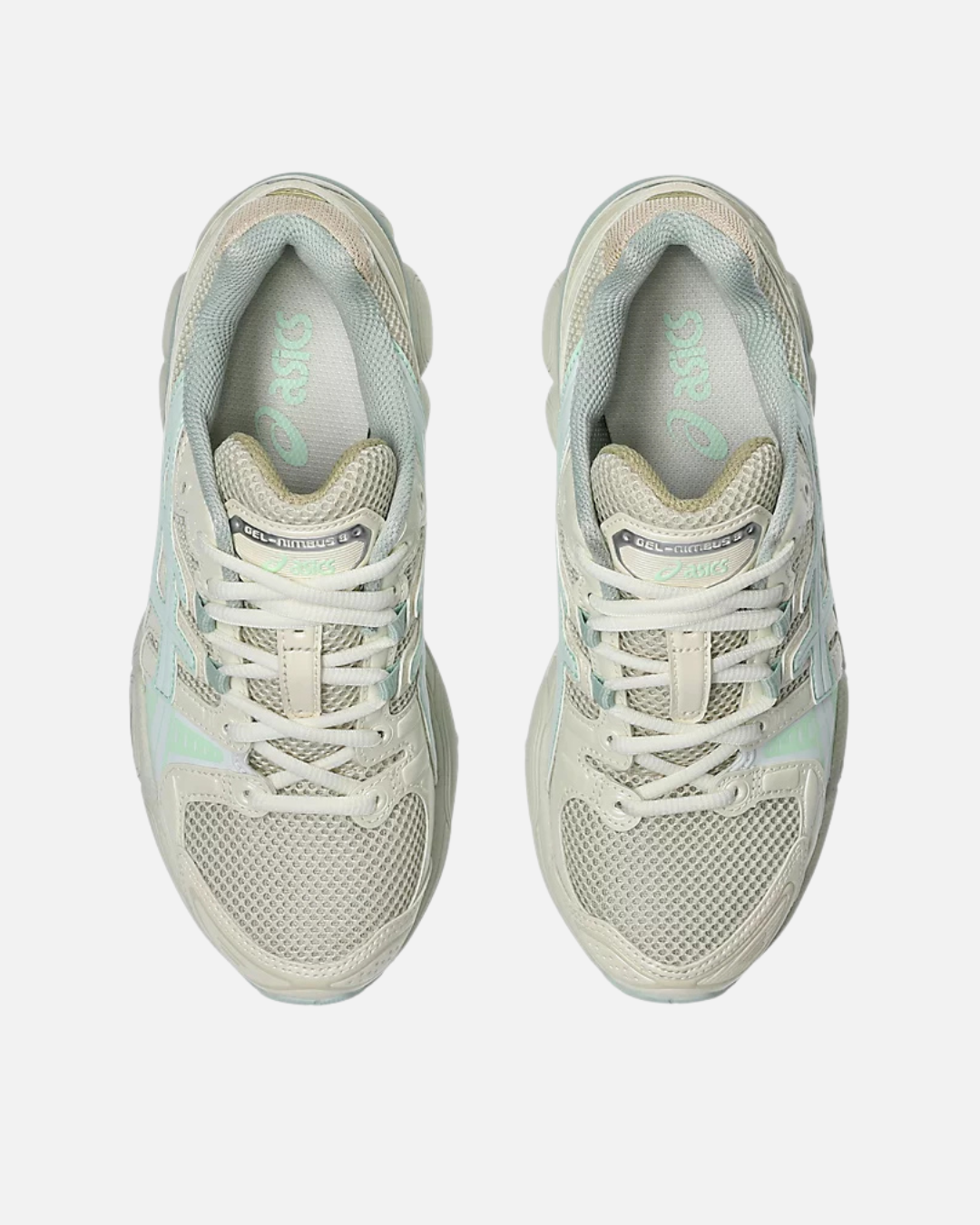 Asics Gel-Nimbus 9 - Beige/Bleu