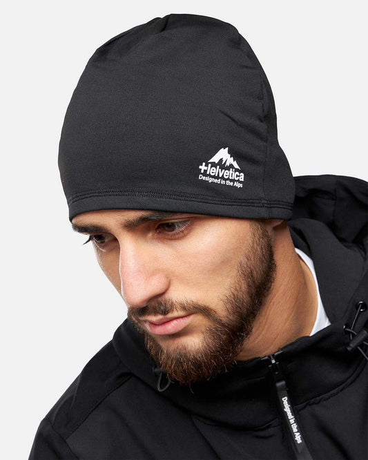 Helvetica Missile Beanie - Black