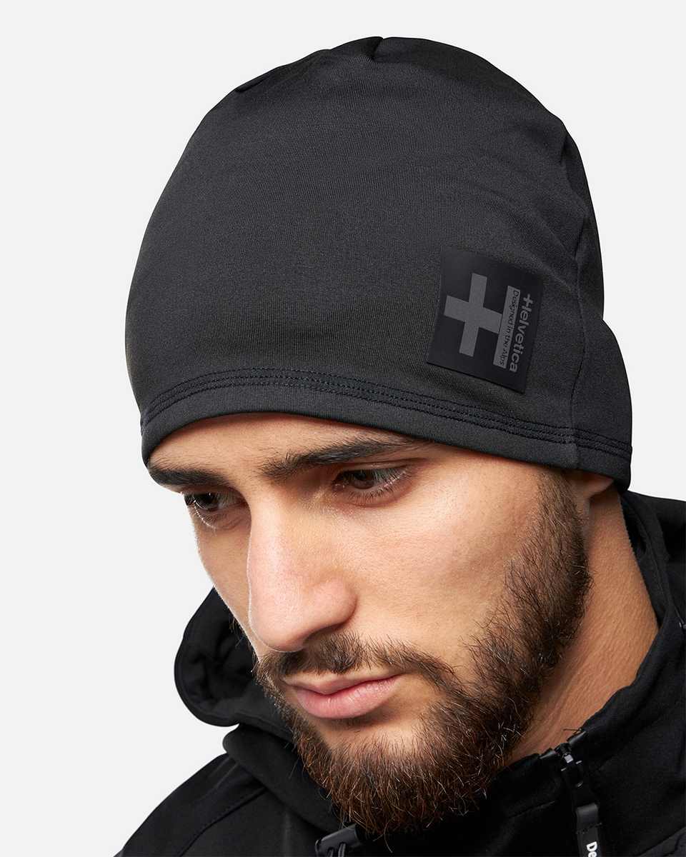 Helvetica Oregon Beanie - Black