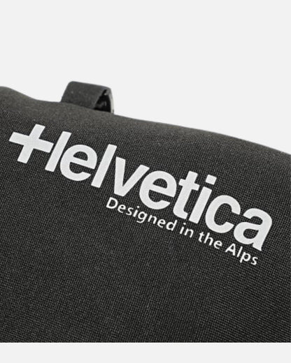 Helvetica Speed ​​Gloves - Black