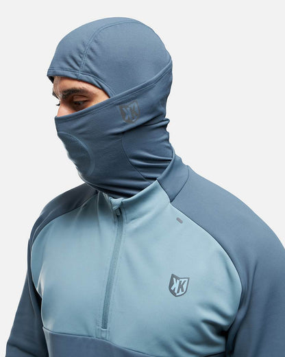 Haut 1/2 Zip FK Rocks II Cagoule Intégrée - Bleu