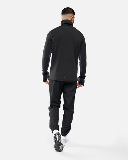 Haut 1/2 Zip FK Rocks II Cagoule Intégrée - Noir/Gris