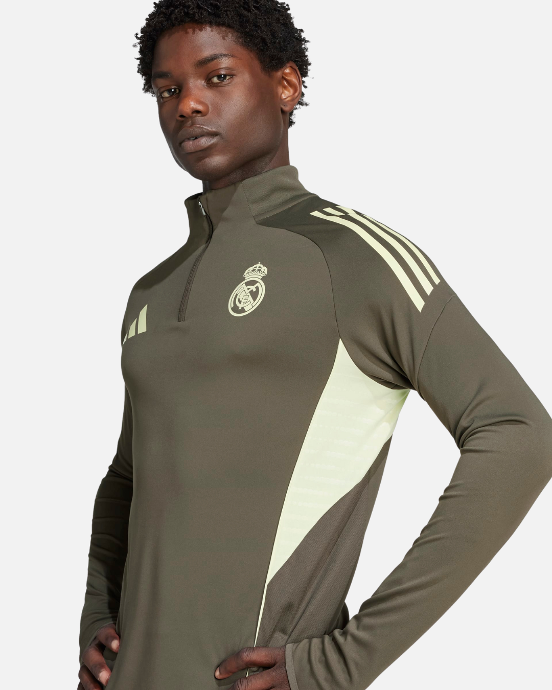 Real Madrid 2025/2026 Training Top - Khaki