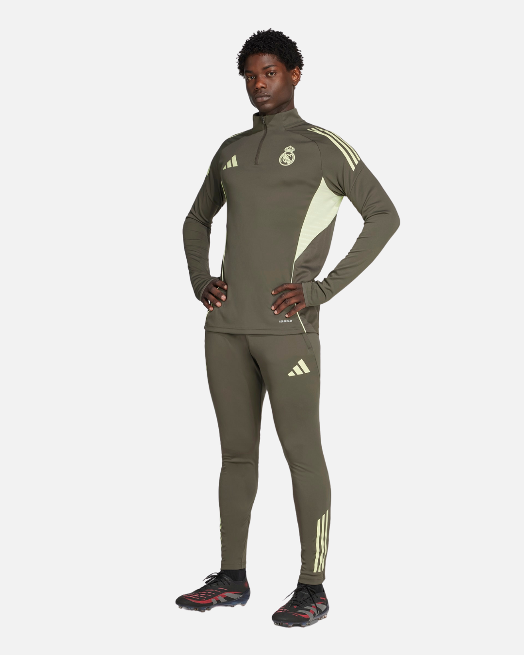 Real Madrid 2025/2026 Training Top - Khaki