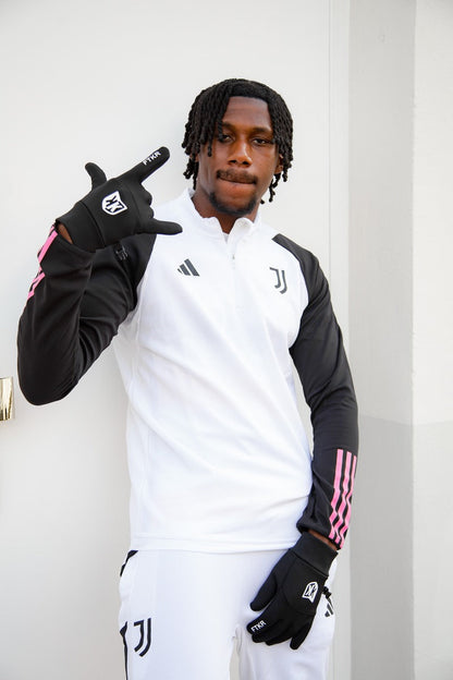 Haut d'entrainement Juventus  - Blanc/Noir/Rose