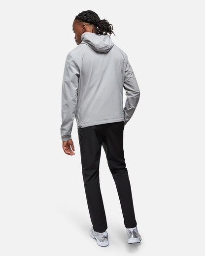 Helvetica Comet Hooded Jacket - Grey