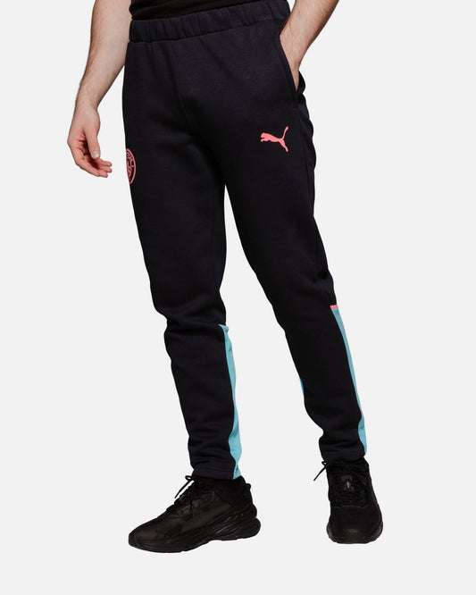Manchester City Training Pants - Black/Blue/Pink