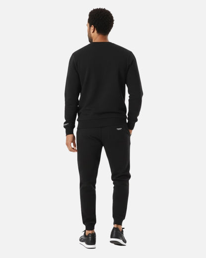 Helvetica Polar Tracksuit Bottoms - Black