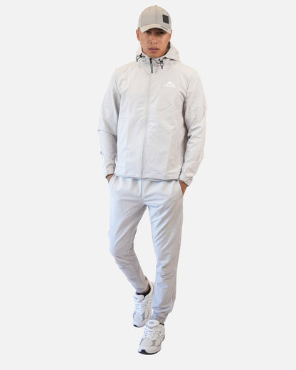 Helvetica Wells Tracksuit Bottoms - Grey