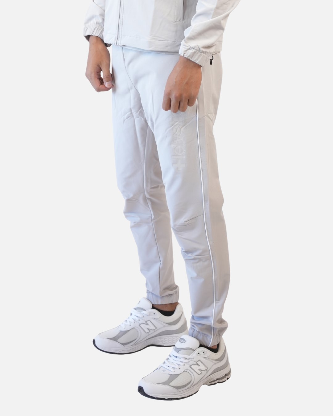 Helvetica Wells Tracksuit Bottoms - Grey
