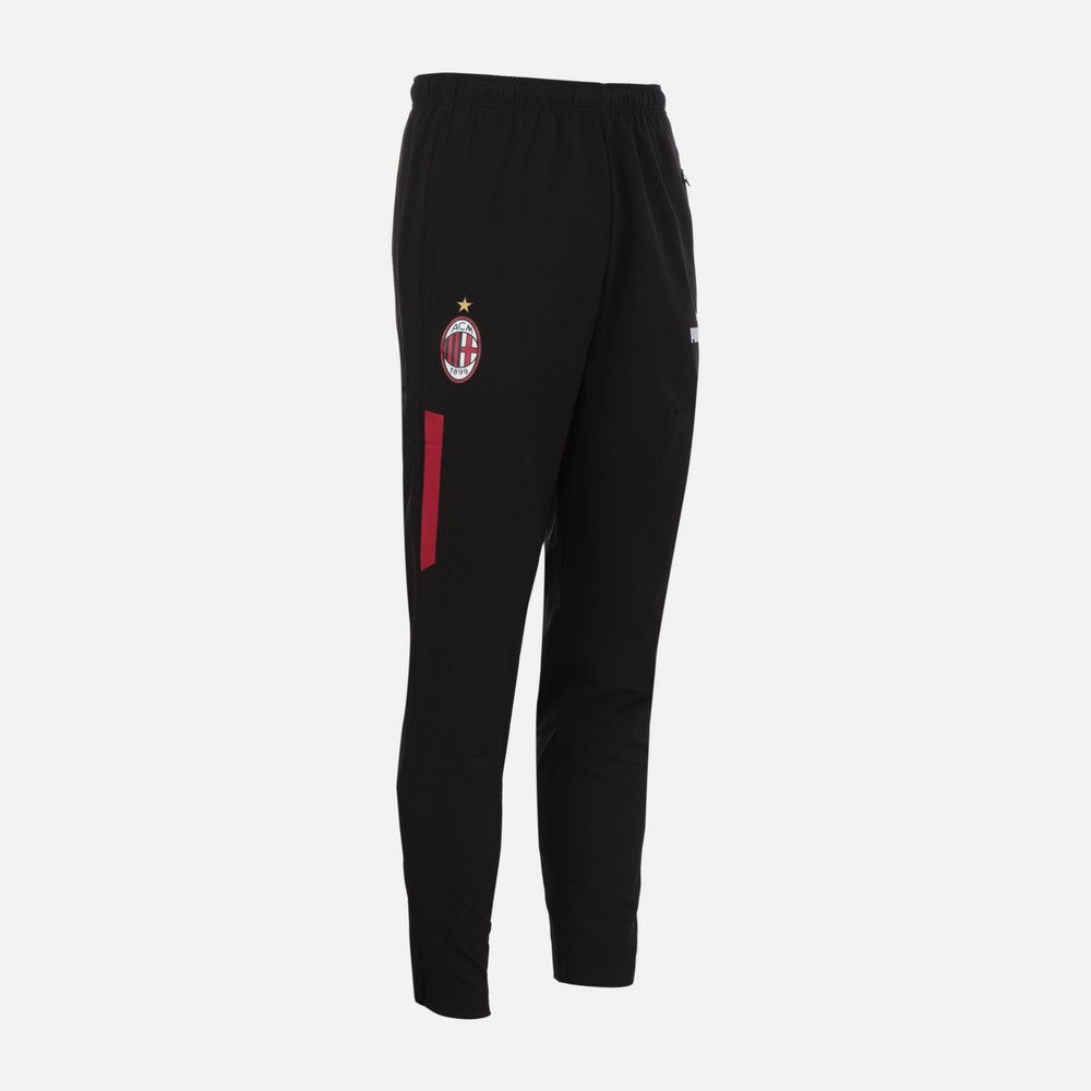 AC Milan Tracksuit Bottoms - Black/Red/White