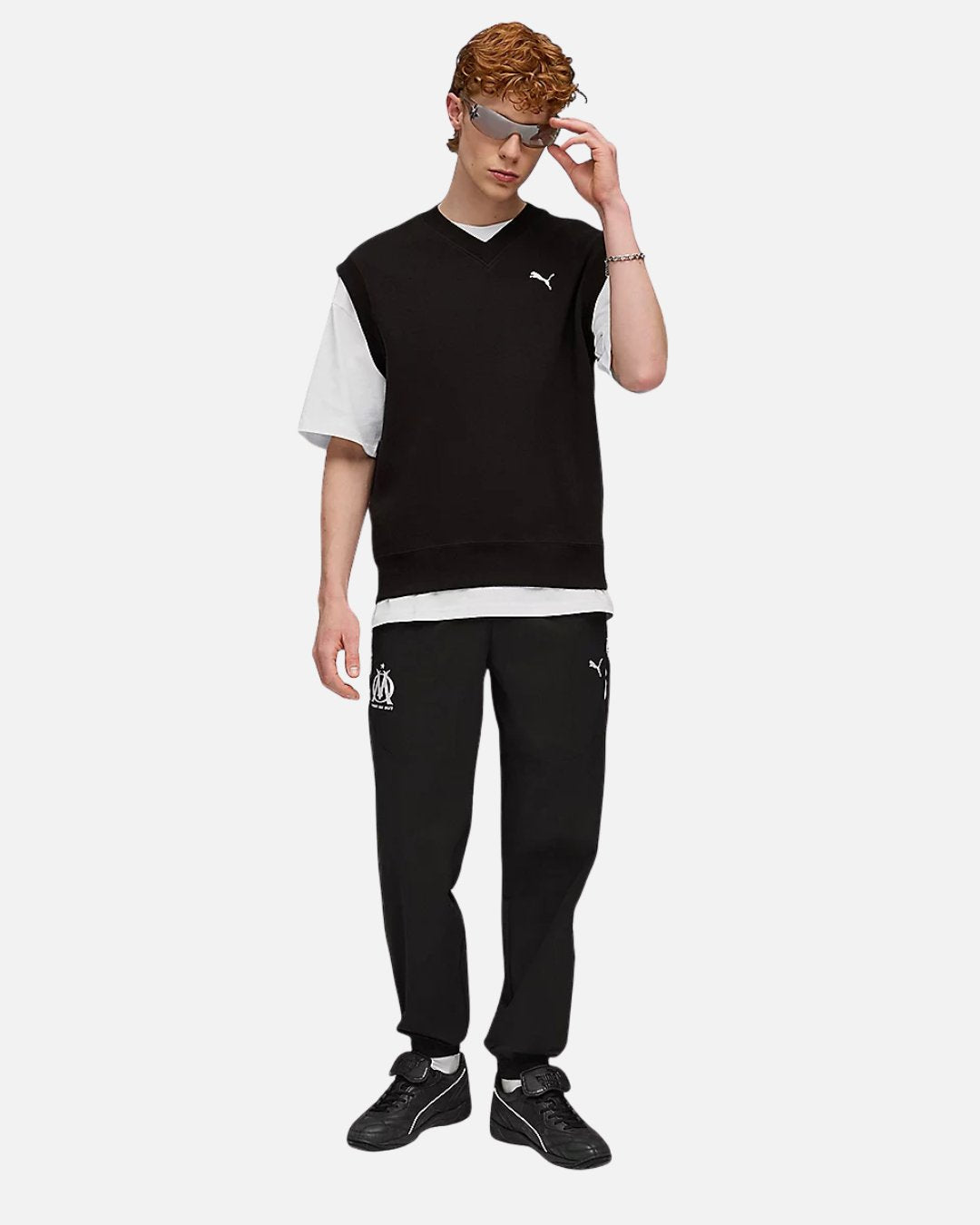 Pantalon de survêtement Olympique de Marseille 2025/2026 - Noir