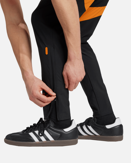 Paris FC x Jefe Tracksuit Bottoms - Black/Orange