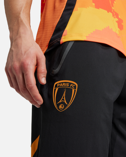 Paris FC x Jefe Tracksuit Bottoms - Black/Orange
