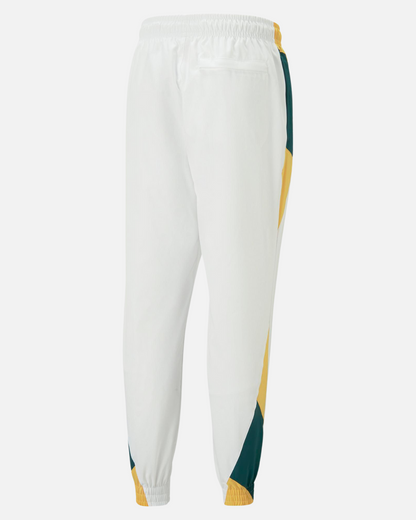 Senegal Tracksuit Bottoms - White/Green/Yellow