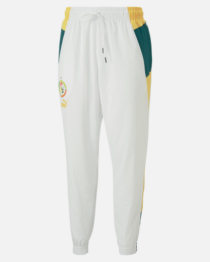 Senegal Tracksuit Bottoms - White/Green/Yellow