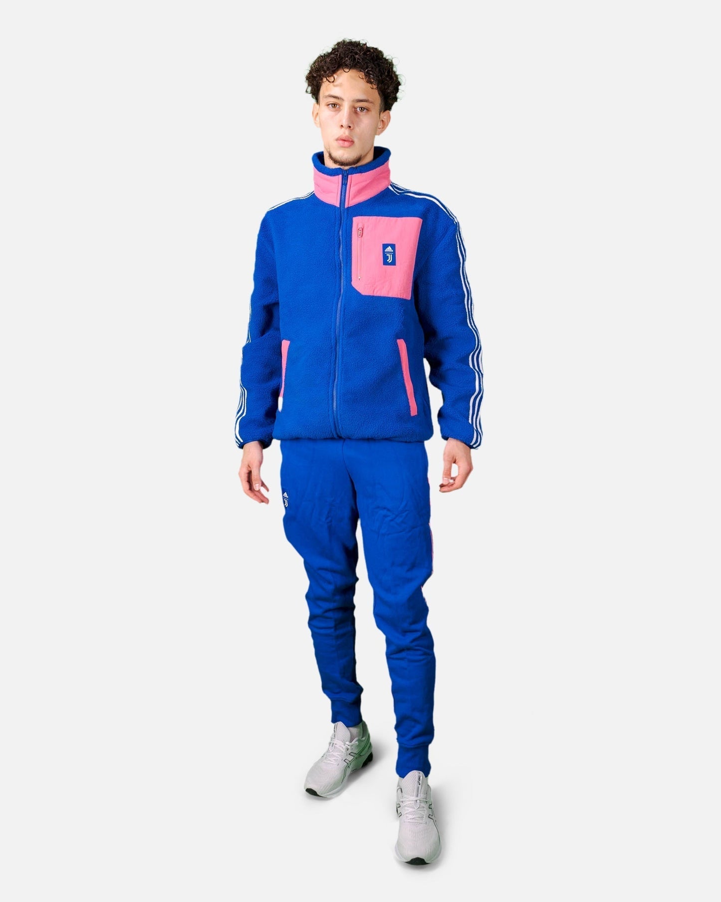 Pantalon d'entrainement Juventus Lifestyler - Bleu/Rose