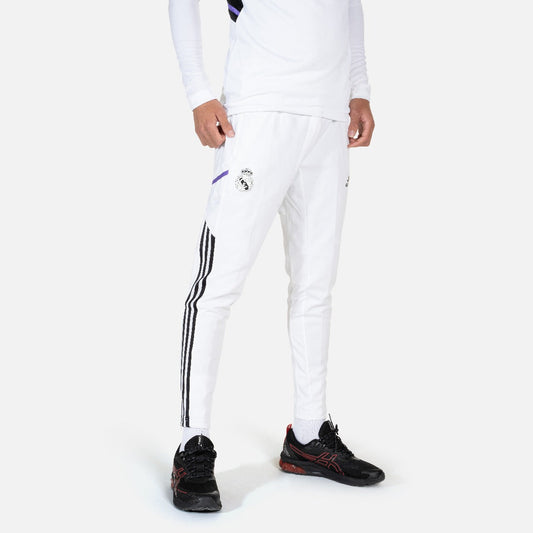 Real Madrid Condivo Training Pants - White/Purple