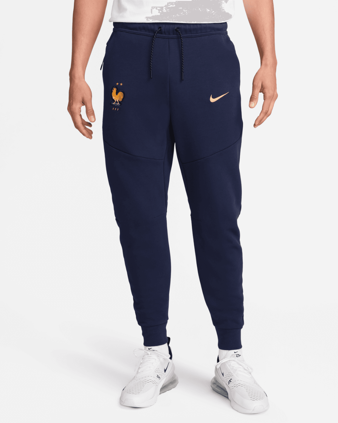 Pantalon Equipe de France Tech fleece - Bleu/Or