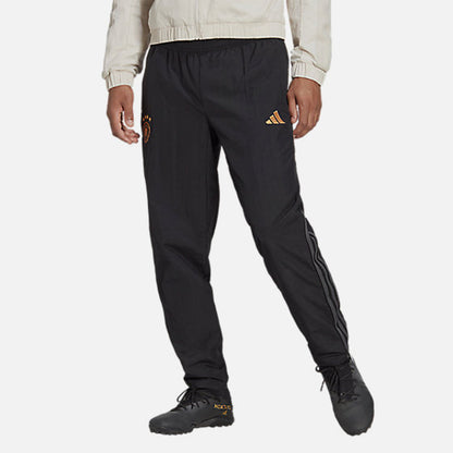 Germany Tracksuit Bottoms - Black/Grey/Gold 