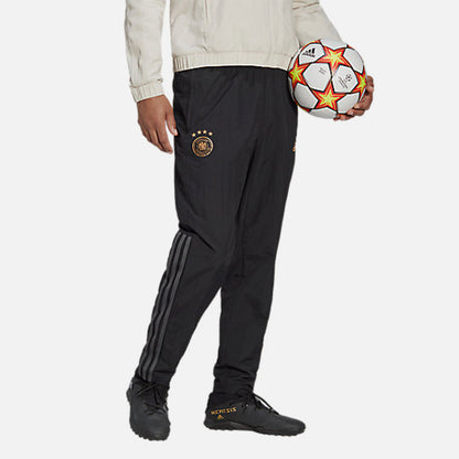 Germany Tracksuit Bottoms - Black/Grey/Gold 
