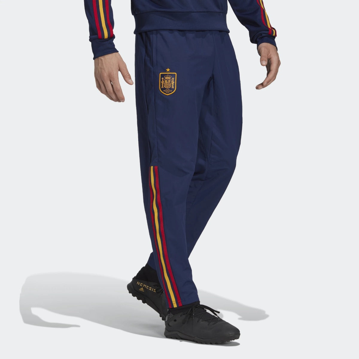 Spain Tracksuit Bottoms - Blue/Orange