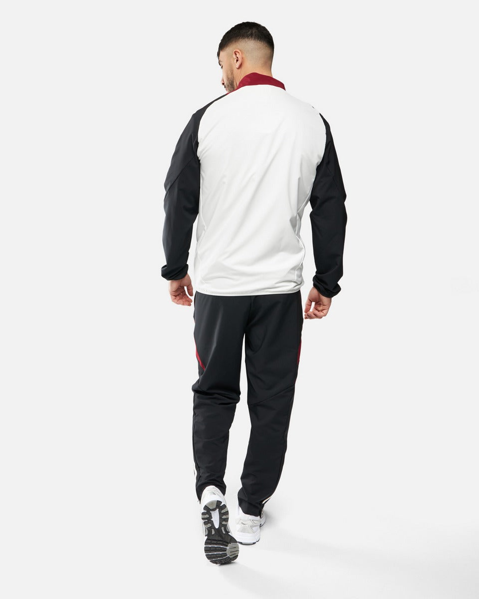 Manchester United 2024/2025 Tracksuit Bottoms - Black/Red