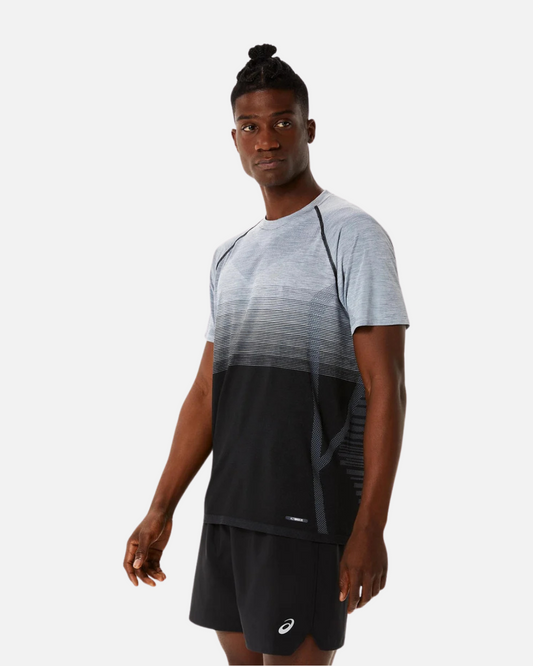 Asics Seamless T-shirt - Black/Grey