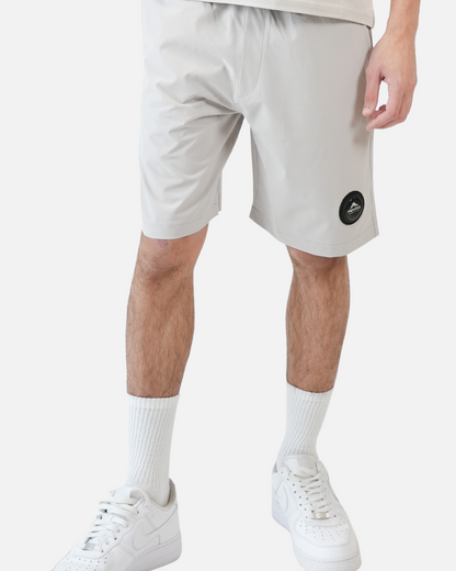 Short Helvetica Capri - Grey