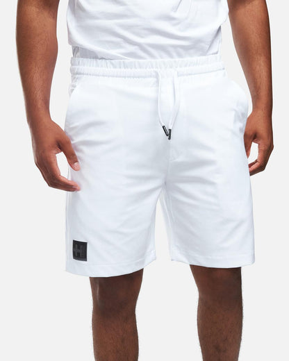Helvetica Parker Shorts - White