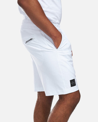 Helvetica Parker Shorts - White